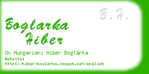 boglarka hiber business card